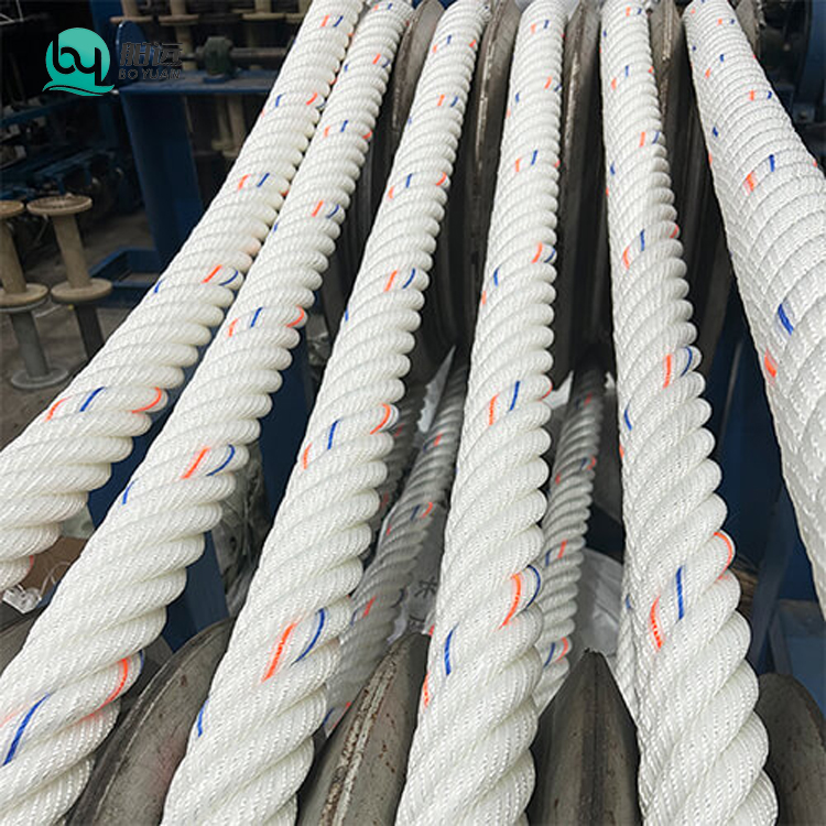 Nylon Synthetic Mooring Ropes