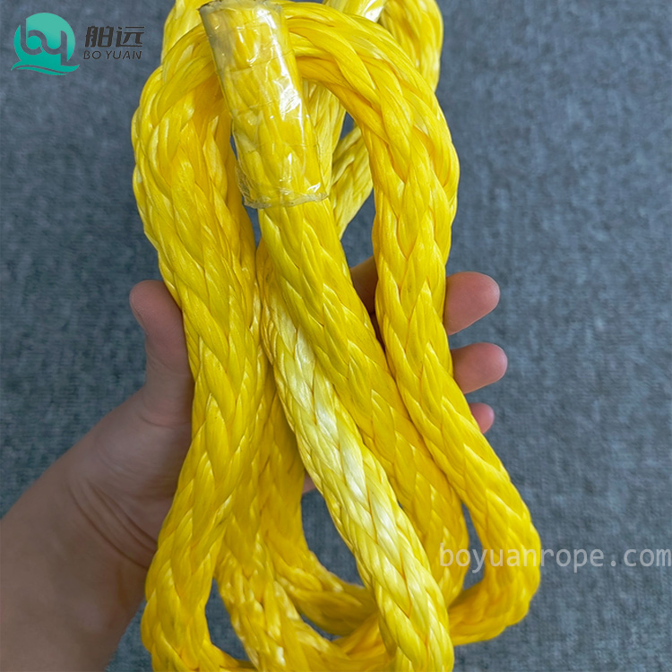 HMPE lifting ropes