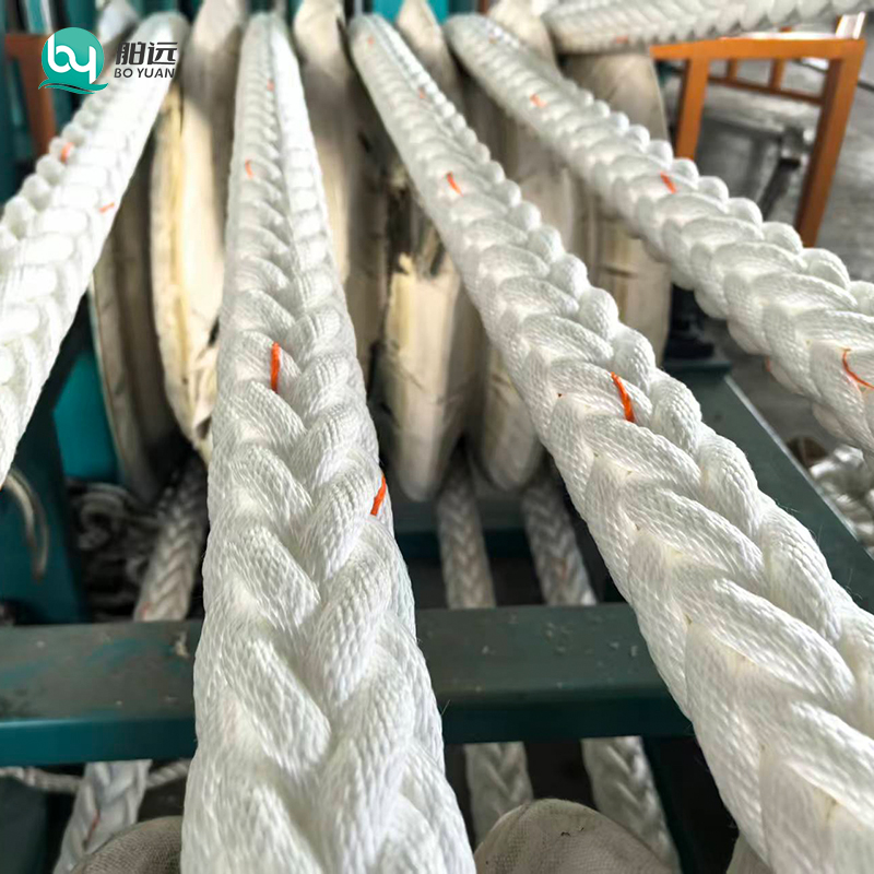 flat polyester rope