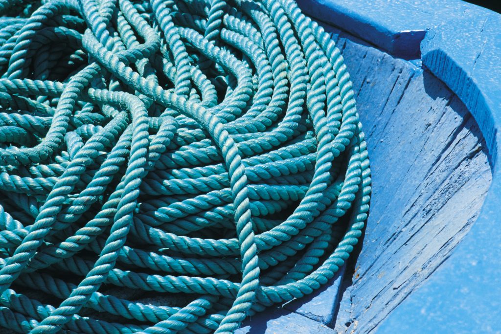 anti snap back mooring rope